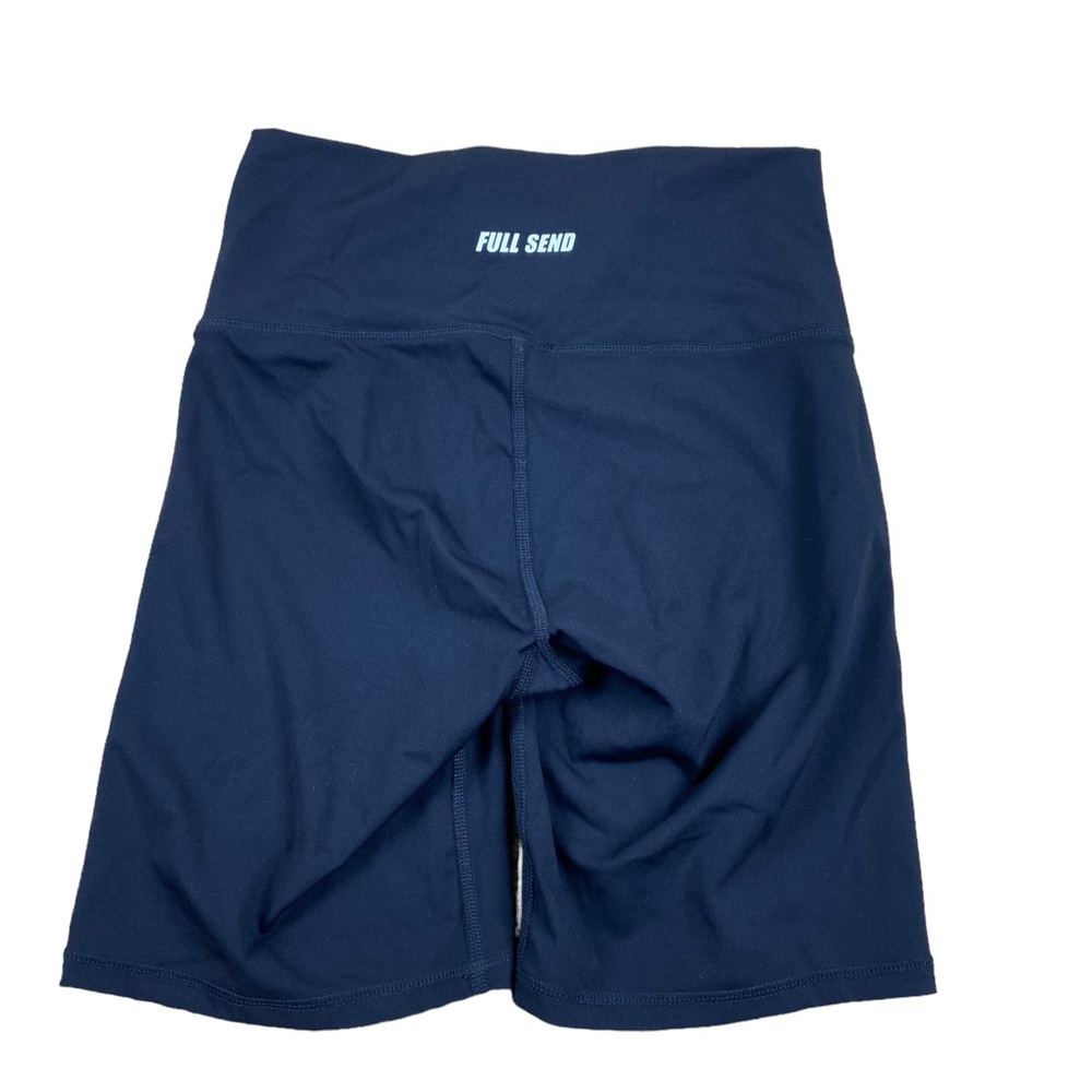 FULL SEND nelk boys Small womens shorts black Compression Spandex